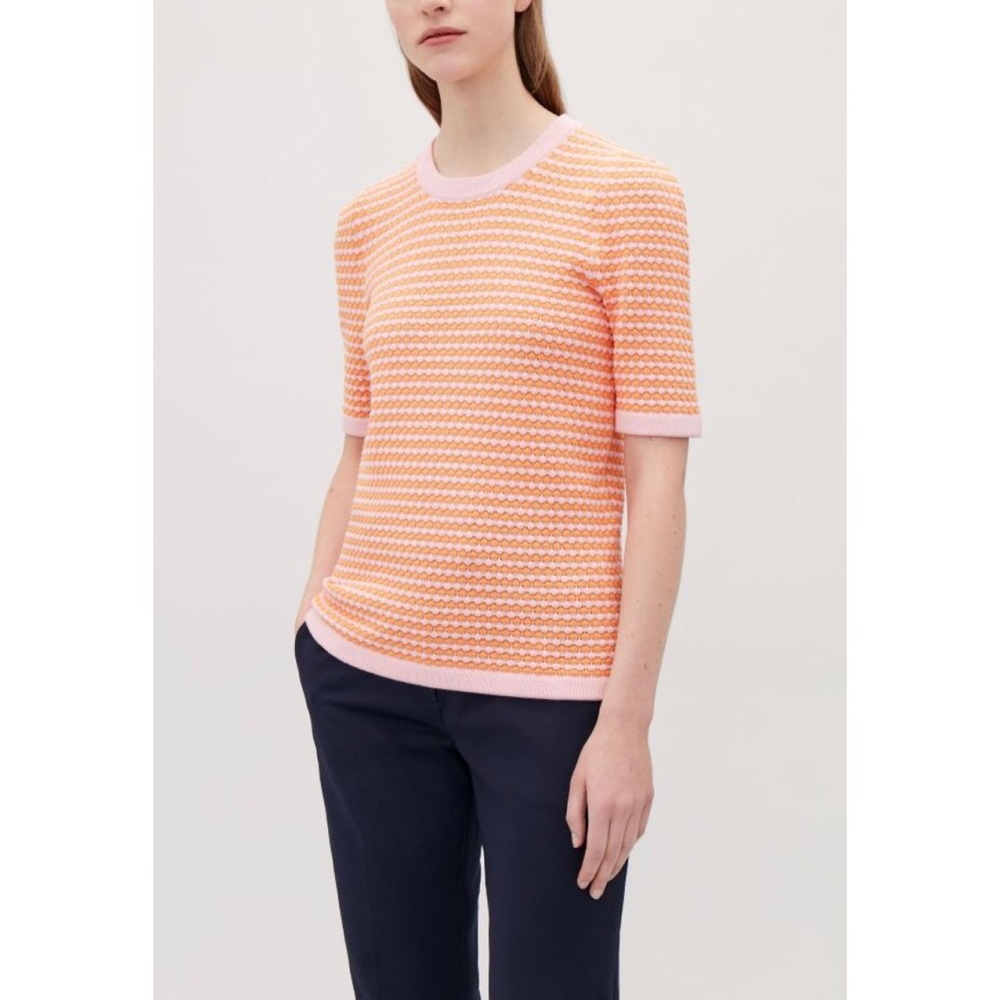 COS Textured Knit Tee